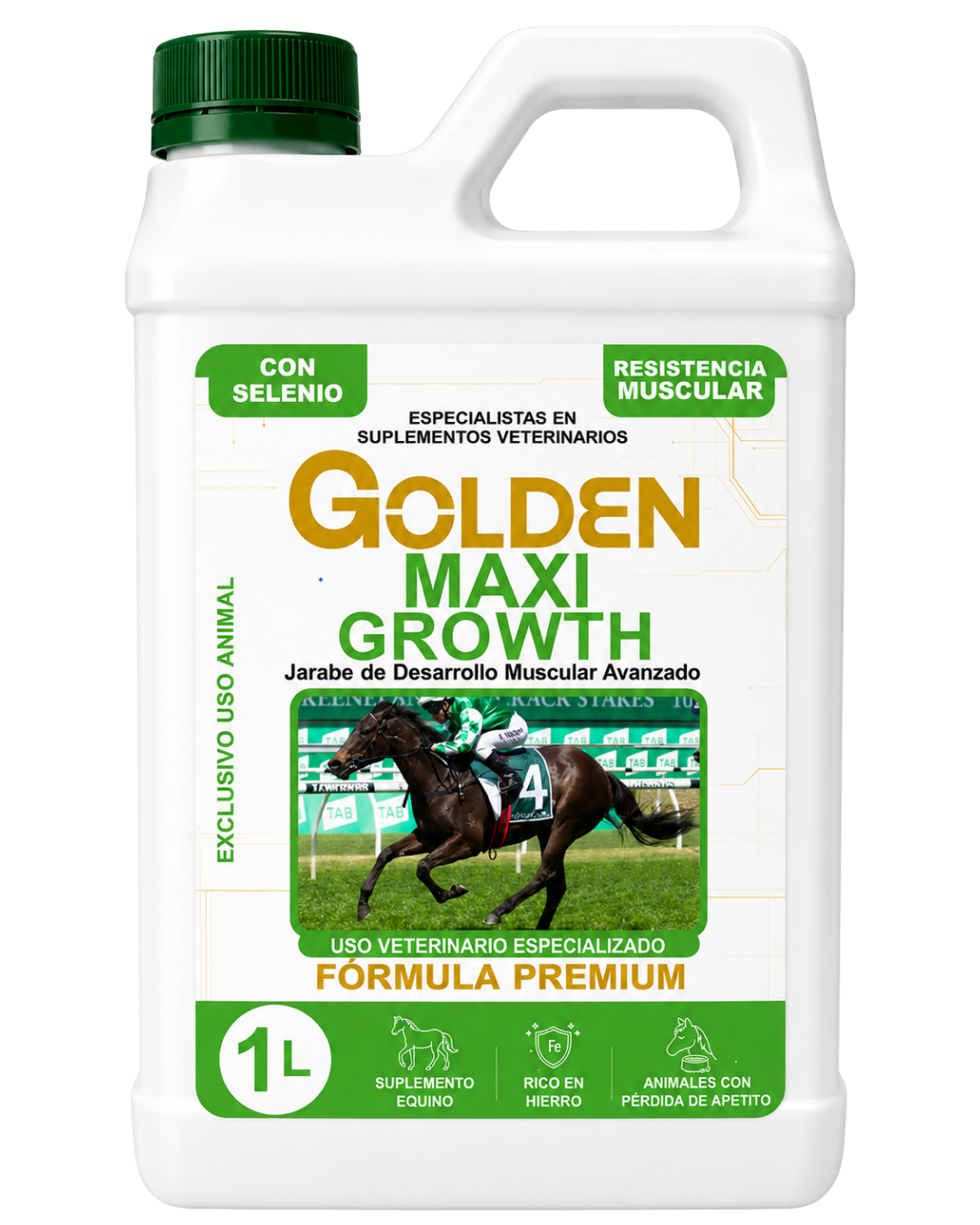 Golden Maxi Grow – Jarabe 1 Litro