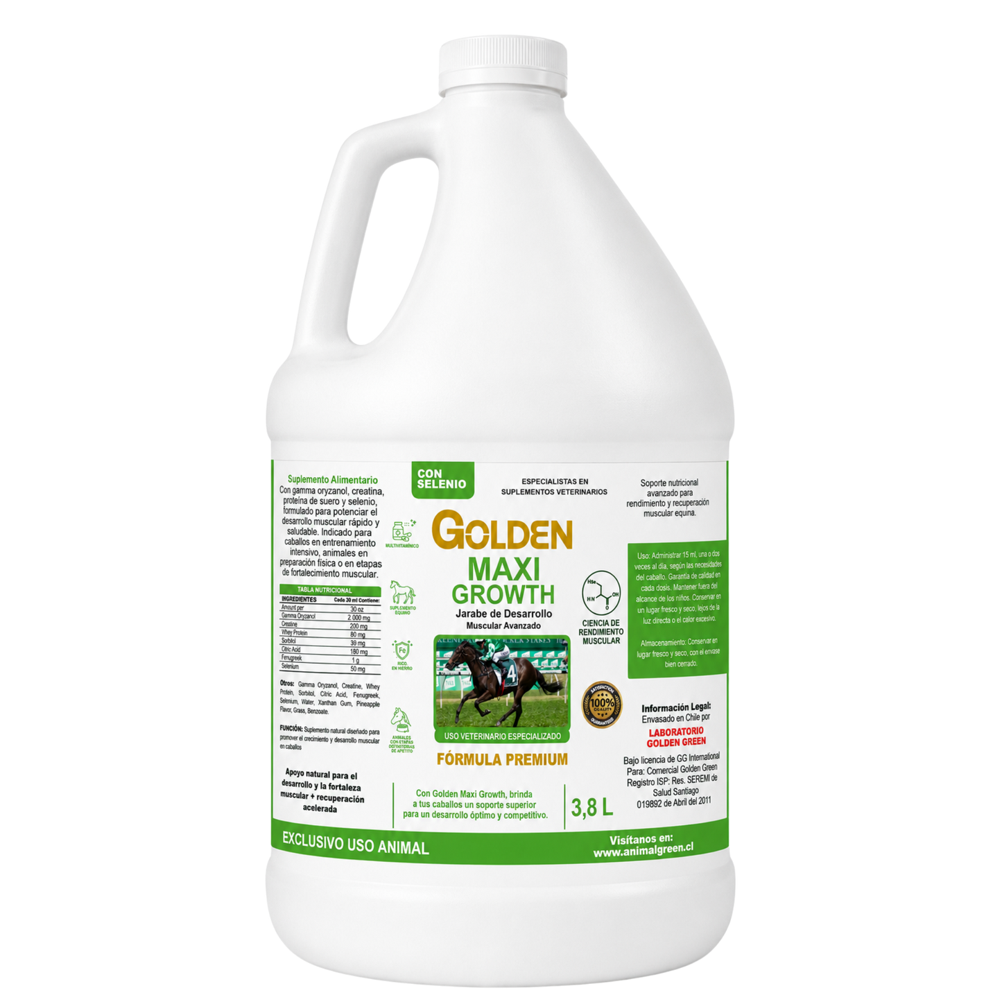 Golden Maxi Growth – Jarabe 3,8 Litros