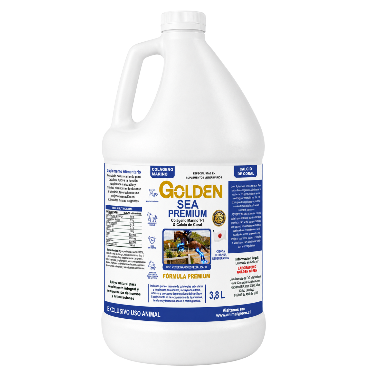 Golden Sea Pet – Jarabe 3,8 Litros