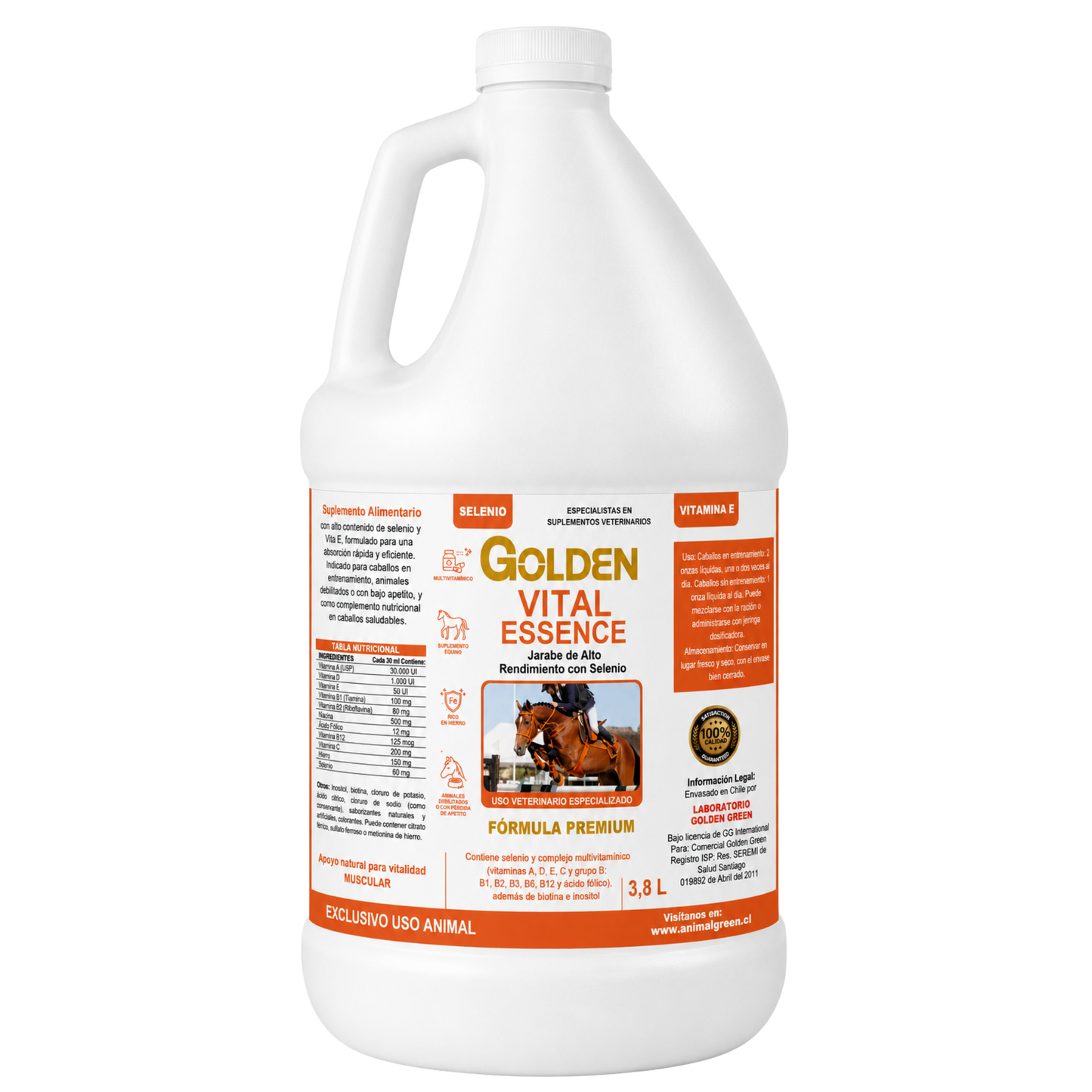 Golden Vital Essence – Jarabe 3,8 Litros