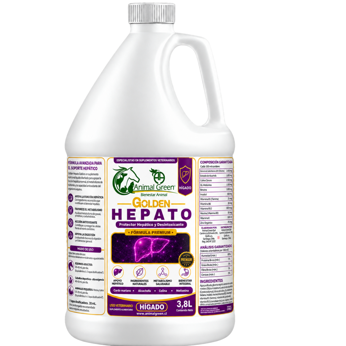 Golden Hepato – Jarabe 3,8 Litros